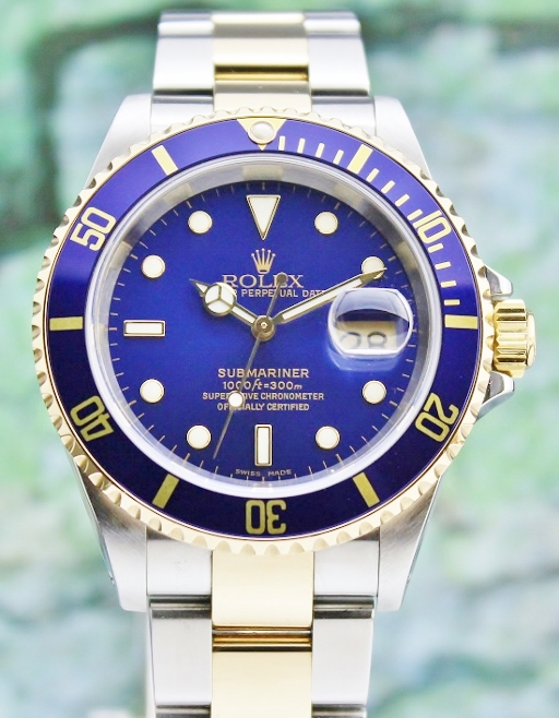 (image for) A ROLEX OYSTER PERPETUAL DATE / SUBMARINER 16613